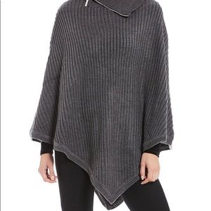 Michael Kors black poncho
